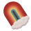 Rainbow Mouse Pad Keyboard Wrist Rest Memory Foam Silicone Ergonomic-Mouse Pad Laptop Wrist Rest 5