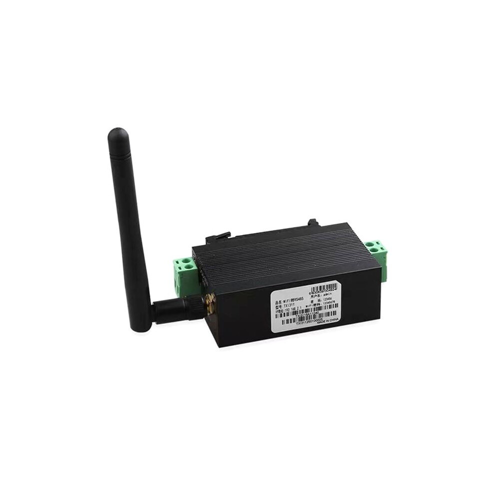 Modbus Wifi Serial Server Rs485 To Wifi Rail Type Wireless Network Communication Rtu Module Mqtt Gateway 4712388240492