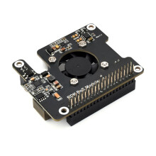 RDK X5 PoE Module Power over Ethernet Expansion Board IEEE 802.3af/At Onboard Cooling Fan for D-Robotics RDK X5