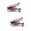2Pairs Multi-Color Wind Power Car Running Lights Auto Daytime Use 7