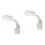2Pcs White Clip-Type Fish Tank Lamp Professional Aquarium Light 4