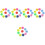 50Pcs Durable PP Numbered Balls Assorted Colors for Party Fun 5