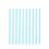 4Packs Sky Blue Paper Cake Sticks for Candy and Baking 2