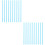 4Packs Sky Blue Paper Cake Sticks for Candy and Baking 6