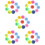 50Pcs Durable PP Numbered Balls Assorted Colors for Party Fun 9