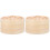 2Ensembles Panier Alimentaire Bambou Khaki Multi-Usage 2