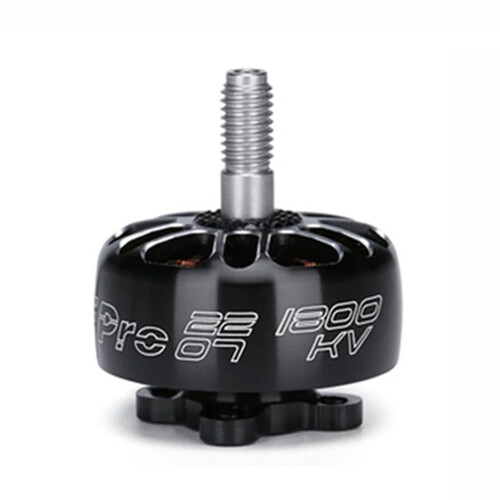 Para XING-e Pro 2207 1800KV Motor Brushless 3-6S Lipo 4mm Diâmetro Do Eixo para Hélice de 5-6 Polegadas RC FPV Freestyle Drones
