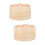 2Ensembles Panier Alimentaire Bambou Khaki Multi-Usage 7