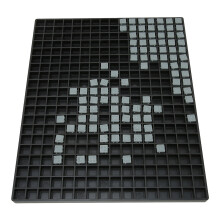 Arithmetic Learning Board for Blind with 100 Dice 20.8x26cm Educational Aid