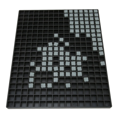 Arithmetic Learning Board for Blind with 100 Dice 20.8x26cm Educational Aid