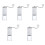 5Pcs Hand Coffee Grinder Portable Manual Mill Assorted Colors Kitchen 4