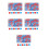 250Pcs Multi Plastic Math Manipulative Chips Ten Frame Counting Tokens 7