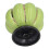 2pcs Hand Painted Green Pumpkin Ceramic Drawer Knobs 4cm Stylish Cabinet Handles 6