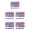 250Pcs Multi Plastic Math Manipulative Chips Ten Frame Counting Tokens 8