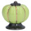 2pcs Hand Painted Green Pumpkin Ceramic Drawer Knobs 4cm Stylish Cabinet Handles 9