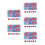 250Pcs Multi Plastic Math Manipulative Chips Ten Frame Counting Tokens 9
