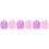 6Pcs Assorted Color Elastic Sleeping Cap Wide Side Bonnet for Hair Use 4