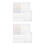 2 Pcs Book Cover Dad Clear Textbook Protector Transparent Sleeve 2