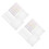 2 Pcs Book Cover Dad Clear Textbook Protector Transparent Sleeve 3