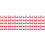 3Pcs Red PVC U Shape for Water Cable and Gas Pipe Support 3