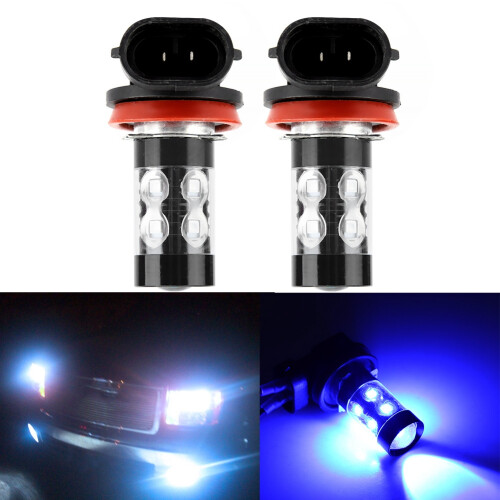 Λαμπτήρες ομίχλης LED Plug & Play, μεγαλύτερης διάρκειας ζωής H11H8, αντικατάσταση με 2