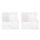2 Pcs Book Cover Dad Clear Textbook Protector Transparent Sleeve 7