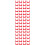 3Pcs Red PVC U Shape for Water Cable and Gas Pipe Support 7