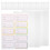 2 Pcs Book Cover Dad Clear Textbook Protector Transparent Sleeve 10