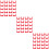 3Pcs Red PVC U Shape for Water Cable and Gas Pipe Support 8