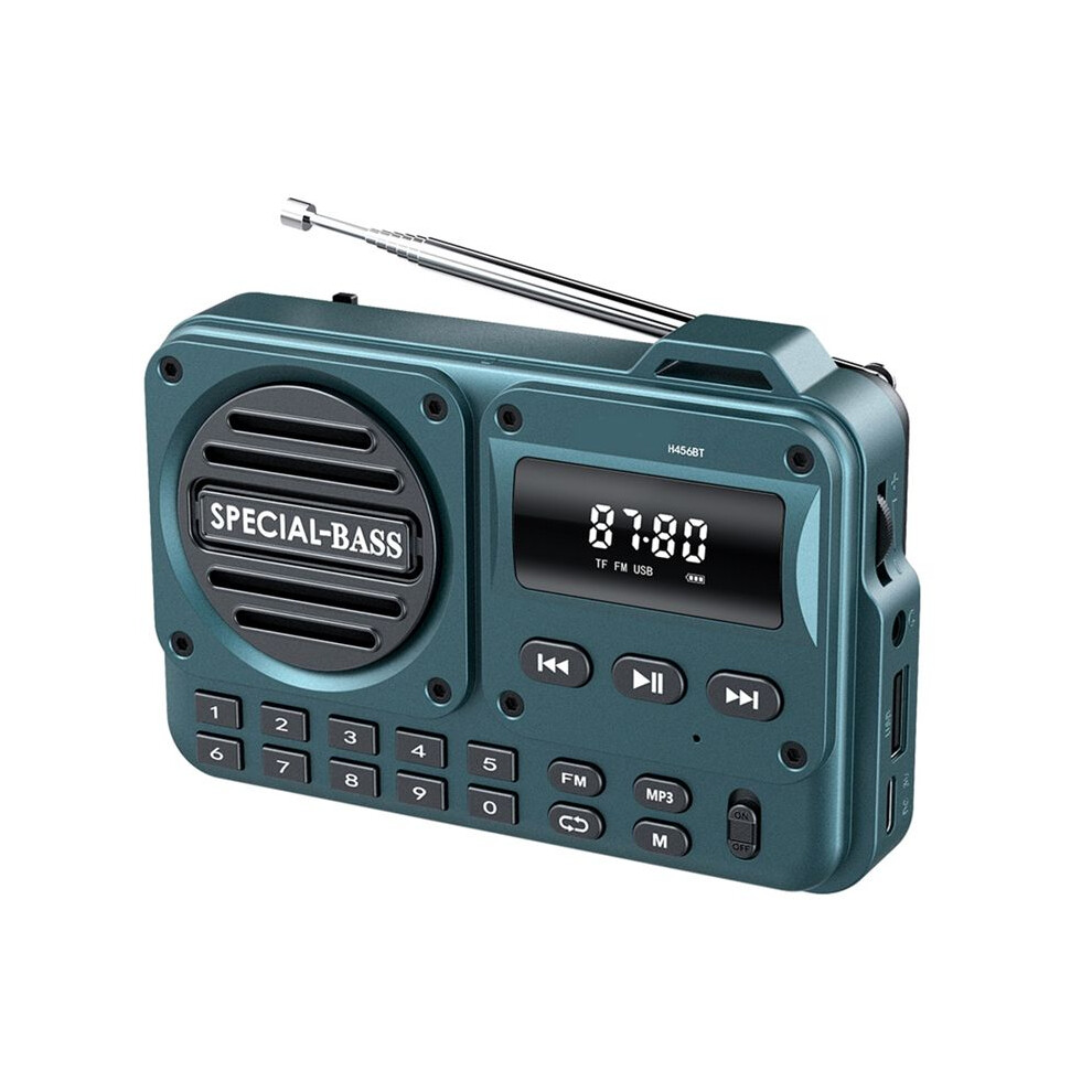 Portable Digital Radio Compatible 5.0 Fm Radio Receiver With Led Display U Disk Tf Card Mp3 Loudspeaker B 6032383935048