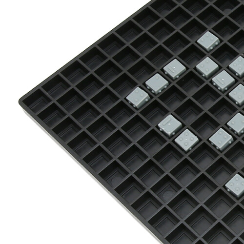 Arithmetic Learning Board for Blind with 100 Dice 20.8x26cm Educational Aid 2