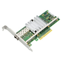 Placa de Rede de Servidor 10G PCIE X8 X520-DA1 Adaptador de Fibra Ethernet de 10 Gbps 82599EN Chip para Windows 7/8/10