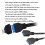 USB3.2 Type-E 19Pin/20Pin to USB 19P Chassis Front USB Type-A Type-C Extension Adapter for Desktop Motherboard 5