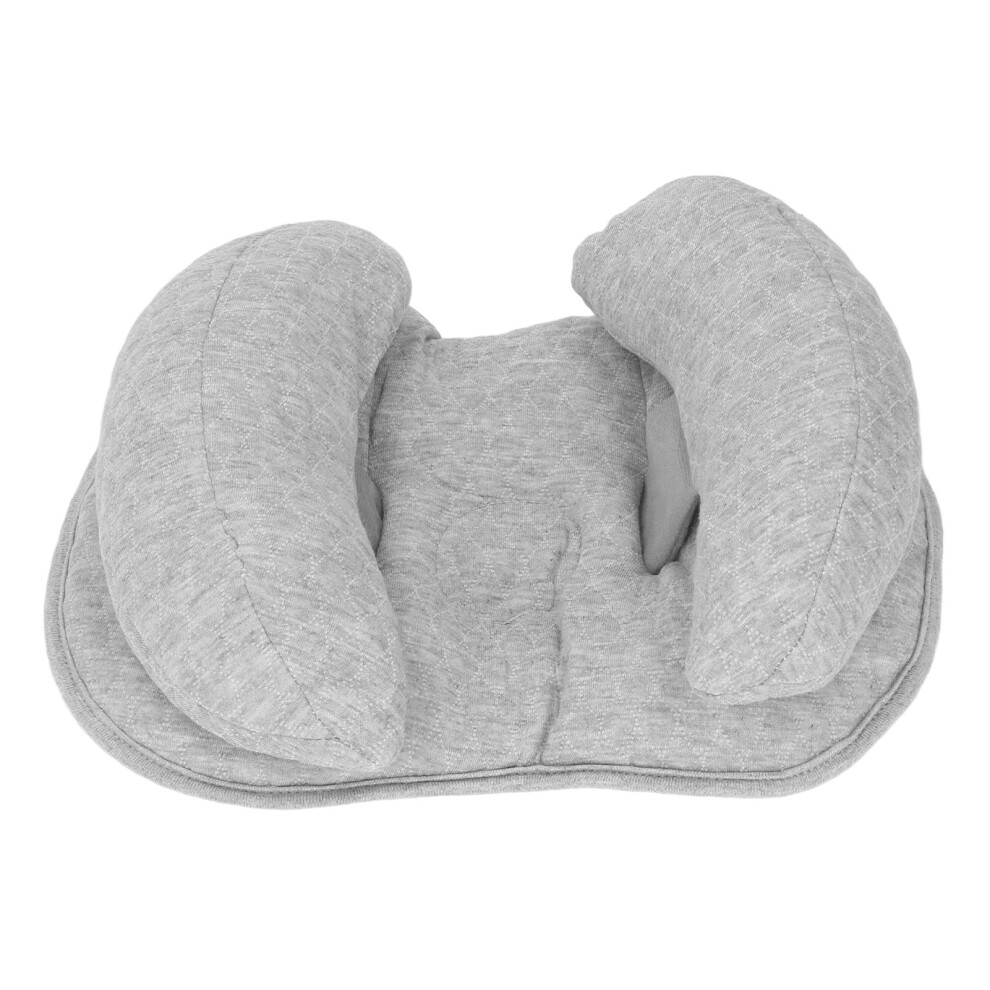 Baby Head-Neck Support Pillow - Adjustable Gray