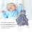 Bear Baby Security Blanket PP Cotton Lovey 5