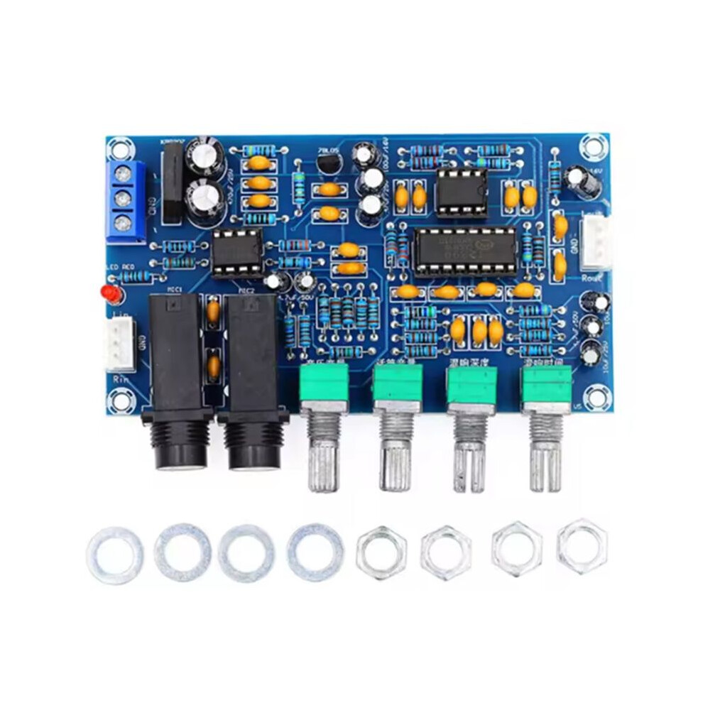 Pt2399 Dual Ac12 Microphone Amplifier Board V Digital Karaoke Reverberation Board Karaoke Amplifier Board 6033065467963