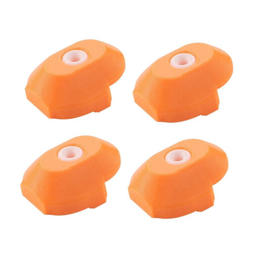 4PCS AMS Guard Durable Ceramic Inlet Ring Protector 3D Printer Parts for  A1/A1  AMS Lite