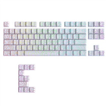 97 Keys Contour Lines PBT Double Shot Keycaps Backlit Translucent  Profile for MX Mechanical Keyboard