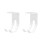 2PCS Suspended Under Table for /PS5/PS4 Game Console Storage Stand Game Controller Headphone Holder NO Punching B 1