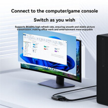 8K Bi-Directional -Compatible 2.0 Splitter 2 in 1 Out HD 8K@60Hz -Compatible 2.0 Hub Manual