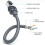Computer Cable High-Speed Transmission Network Cable for Starlink  CAT6 1200Mbps Short Circuit Protection 2m 6