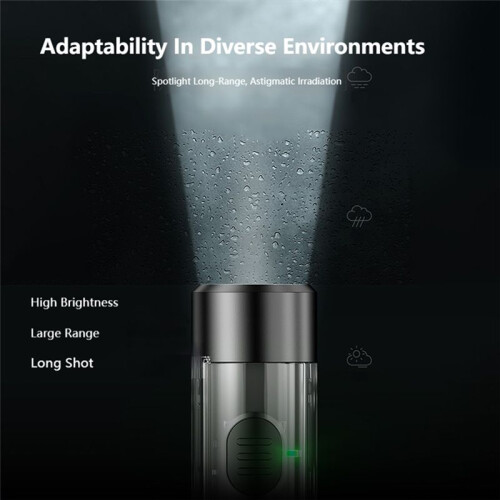 LED Keychain Flashlight COB Drop-Resistant Ultra Compact Keychain Light Batteries Included Small Rechargeable Flashlight