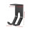 2PCS Suspended Under Table for /PS5/PS4 Game Console Storage Stand Game Controller Headphone Holder NO Punching B 7