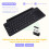 2.4G Wireless  Keyboard with Number Touchpad Mouse Card Slot Numeric Keypad for Android IOS Desktop Laptop PC 4