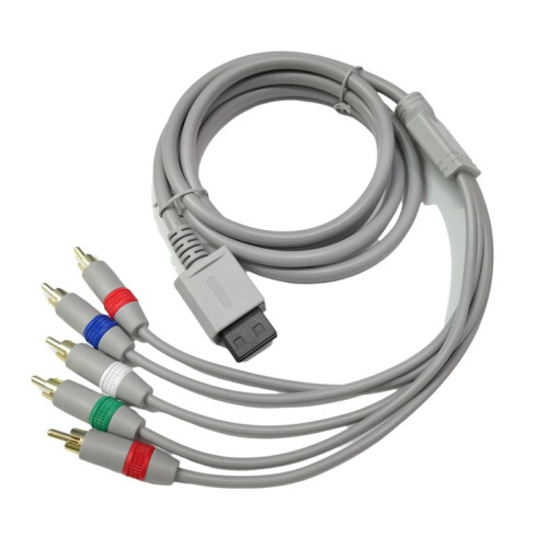 1080P Component Cable for   5RCA YPbPr Full Video and Audio Support Video Game Accessories