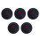 5Pcs Adjustable Elastic Black Rubber Bounce Balls for Skill Training 4