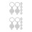 12Pcs Durable Copper Door Security Peephole Cover Privacy Home Use 4