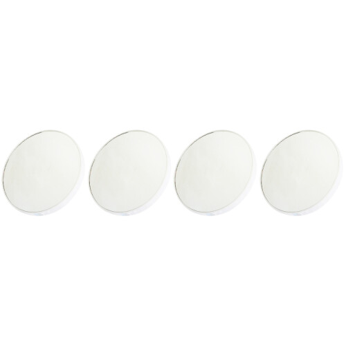 2 Pcs Small Makeup Mirror Portable Travel With Magnification Vanity