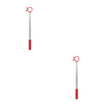 2Pcs Versatile Red Window Opening Rod for Rv Awnings and Sash Windows