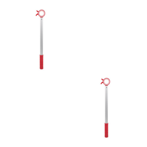 2Pcs Versatile Red Window Opening Rod for Rv Awnings and Sash Windows